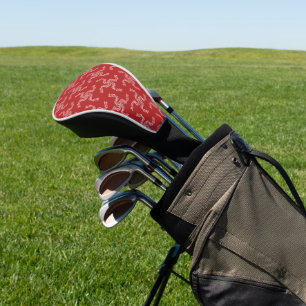 Christmas Garland Red, Christmas Decoration, Xmas Golf Head Cover