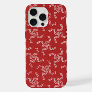 Christmas Garland Red, Christmas Decoration, Xmas iPhone 15 Pro Max Case