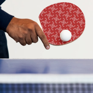 Christmas Garland Red, Christmas Decoration, Xmas Ping Pong Paddle