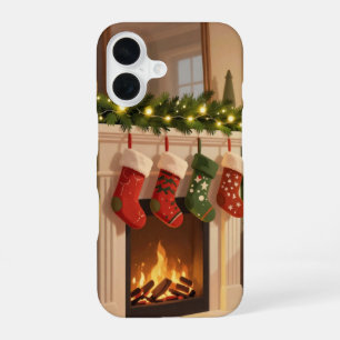 Christmas Garland Stockings Phone Case