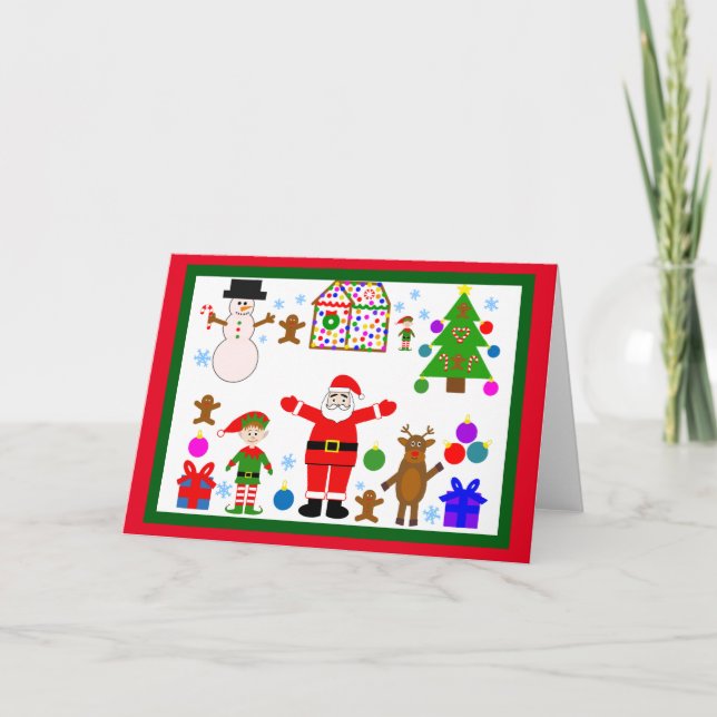 Christmas Gathering #1 Card (Front)