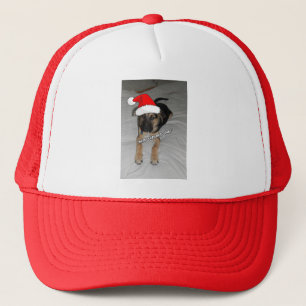 Christmas German Shepherd Trucker Hat