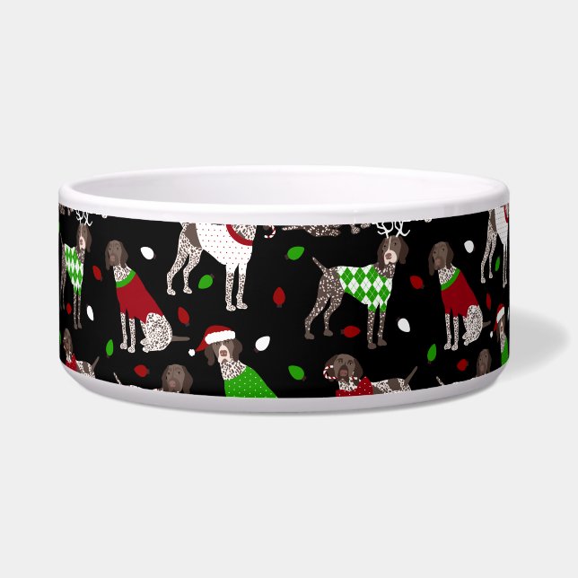 Christmas German Shorthaired Pointer (Front)