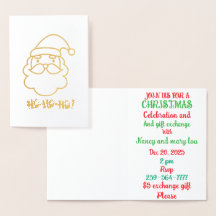 Christmas get together and gift exchange