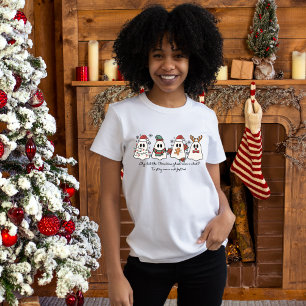 Christmas Ghost Humour T-Shirt