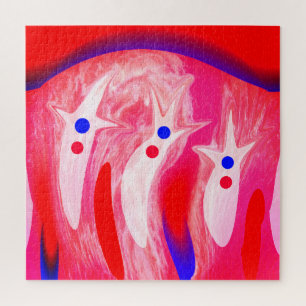 Christmas ghosts jigsaw puzzle