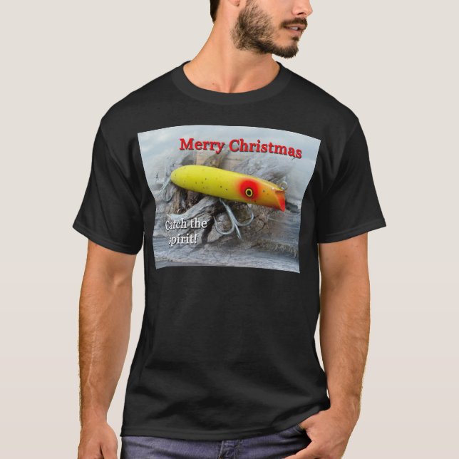 Christmas Gibbs Darter Vintage Saltwater Lure T-Shirt (Front)