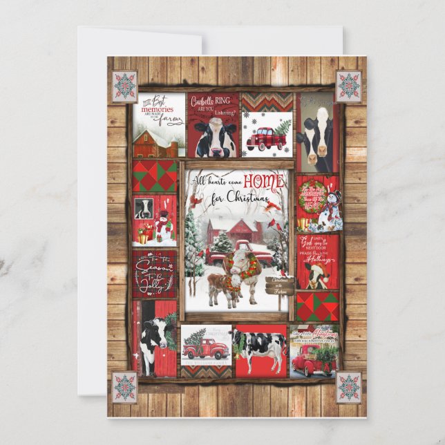 Christmas Gift | All Heart Come Home For Christmas Invitation (Front)