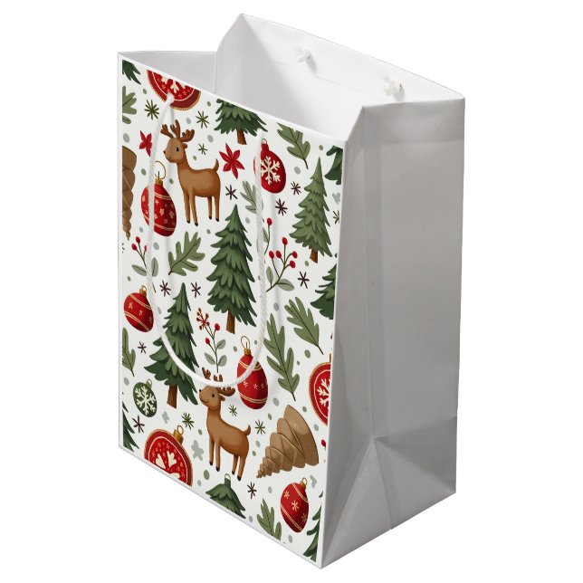 Christmas Gift Bag (Back Angled)