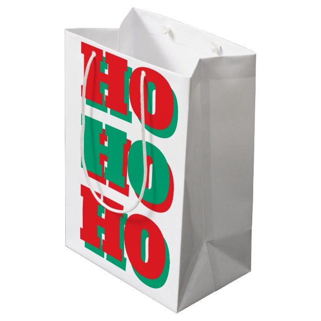 Christmas Gift Bag (Back Angled)