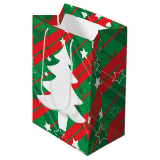 Christmas+gift+bag Medium Gift Bag