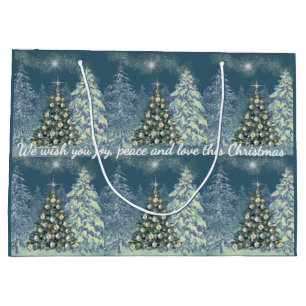 Christmas Gift Bag Winter Wonderland