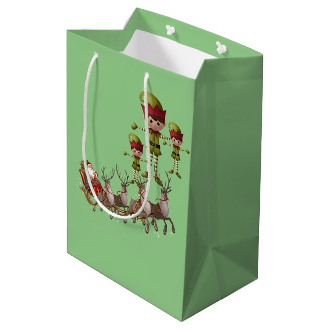 Christmas Gift Bags (Back Angled)