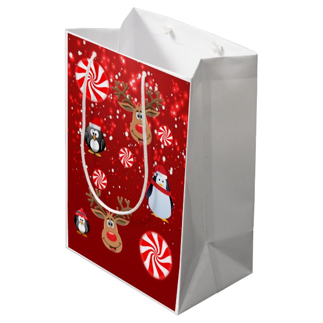 Christmas Gift Bags (Back Angled)