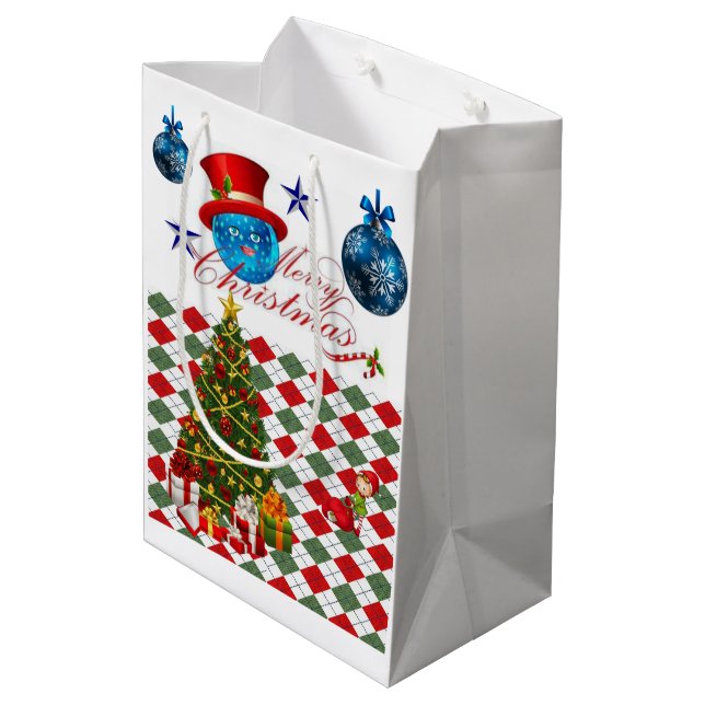 Christmas Gift Bags (Back Angled)