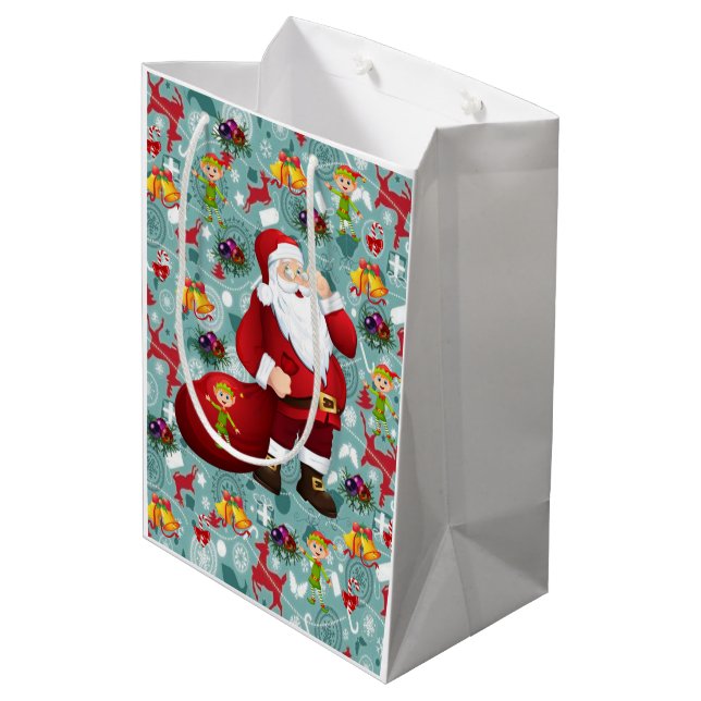 Christmas Gift Bags (Back Angled)