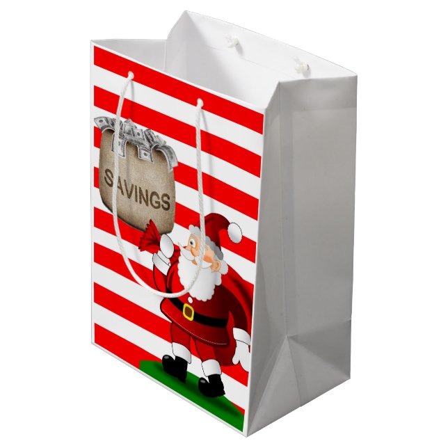 Christmas Gift Bags (Back Angled)