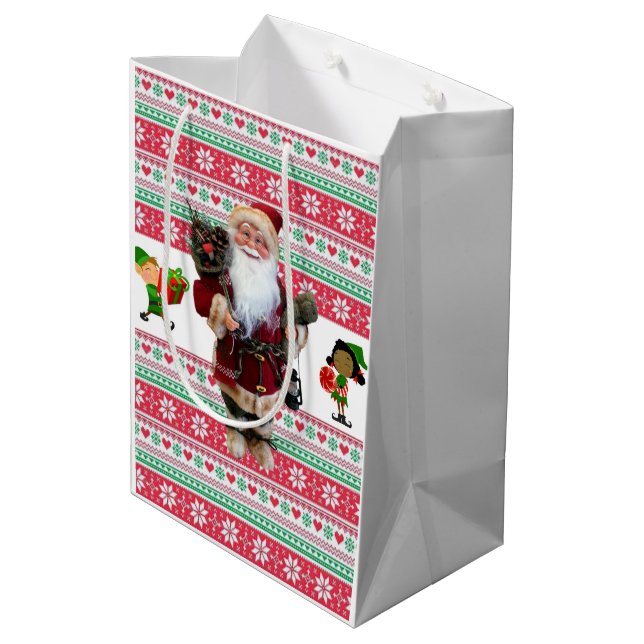 Christmas Gift Bags (Back Angled)
