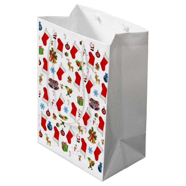 Christmas Gift Bags (Back Angled)