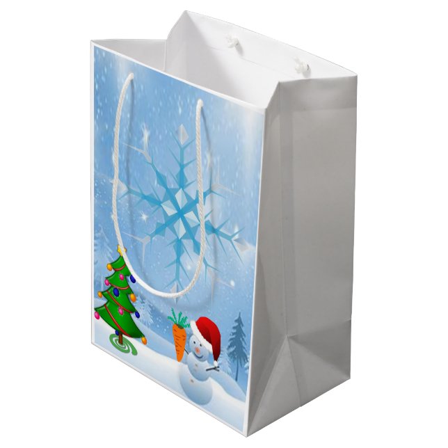 Christmas Gift Bags (Back Angled)