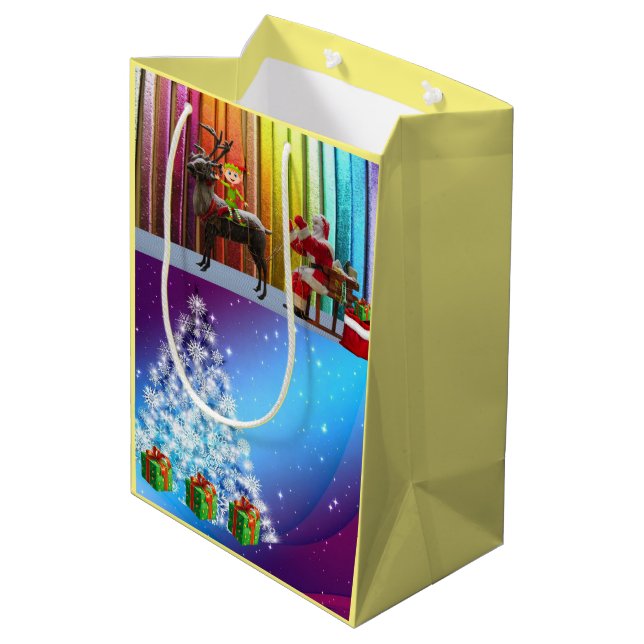 Christmas Gift Bags (Back Angled)