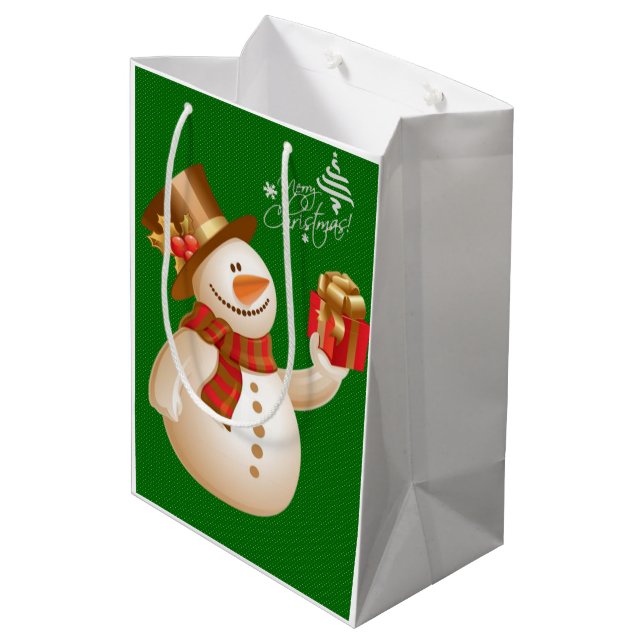 Christmas Gift Bags (Back Angled)