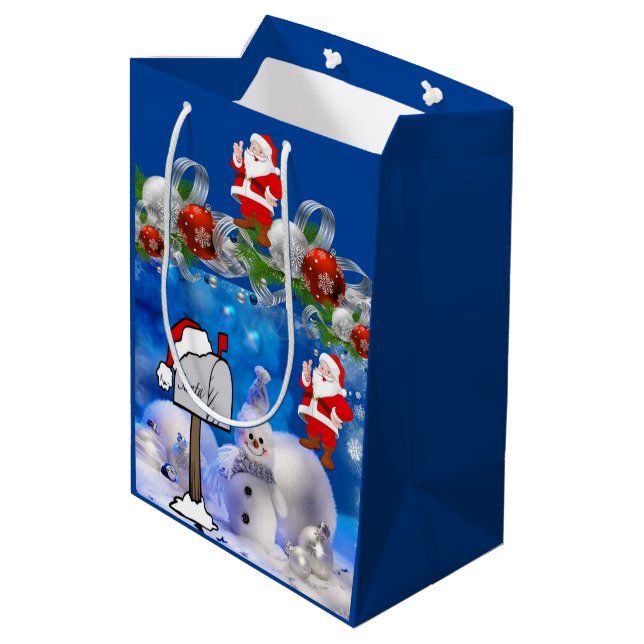 Christmas Gift Bags (Back Angled)
