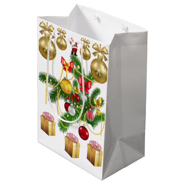 Christmas Gift Bags (Back Angled)