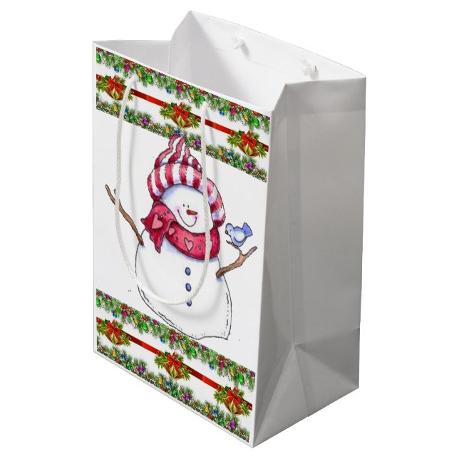 Christmas Gift Bags (Back Angled)
