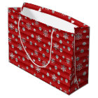 Christmas Gift Bags African American Santa Bags