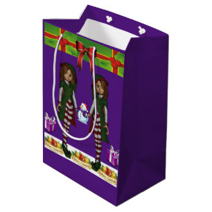 Christmas Gift Bags Elf