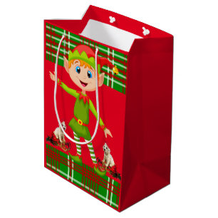 Christmas Gift Bags Elf