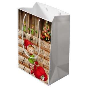 Christmas Gift Bags Elf