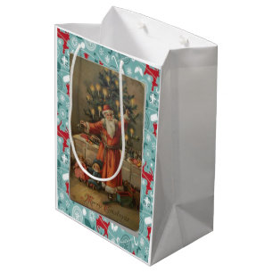 Christmas Gift Bags Vintage
