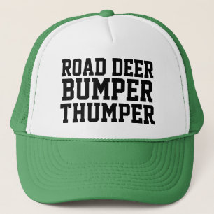 CHRISTMAS Gift Baseball ROAD DEER BUMPER THUMPER Trucker Hat