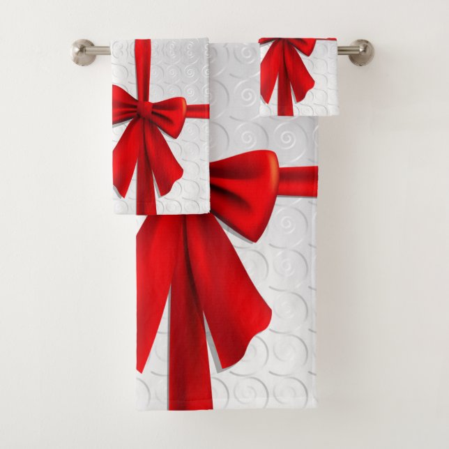 Christmas Gift Bath Towel Set (Insitu)