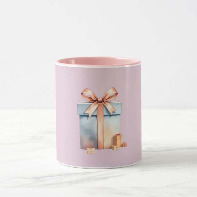 Christmas Gift Box Mug (Center)