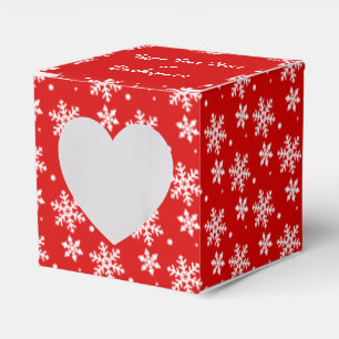 Christmas Gift Box Personalised Snowflake Boxes