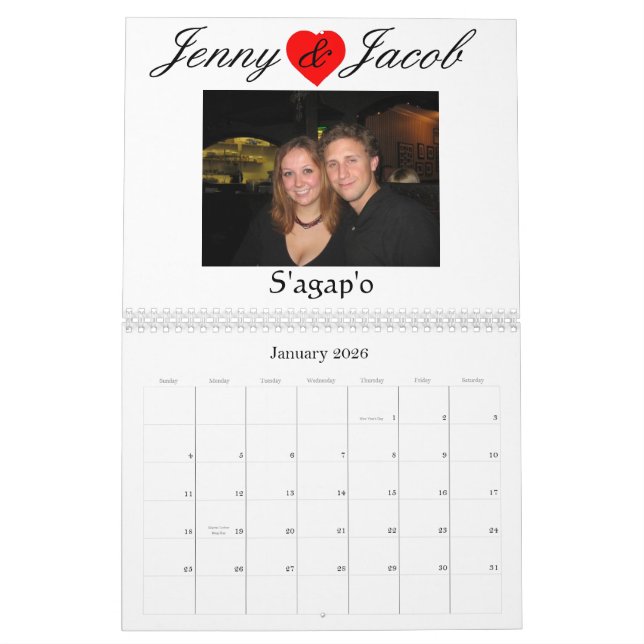 Christmas gift calendar (Jan 2026)