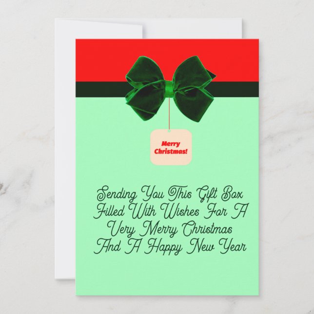 Christmas Gift Card (Front)