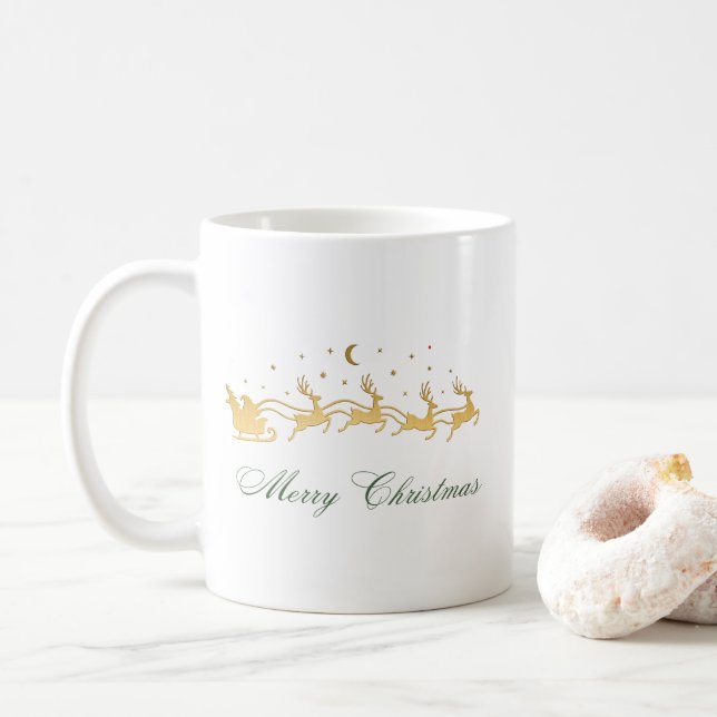 Christmas gift coffee mug (With Donut)
