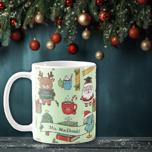 Christmas Gift For School Teacher Personalised Coffee Mug