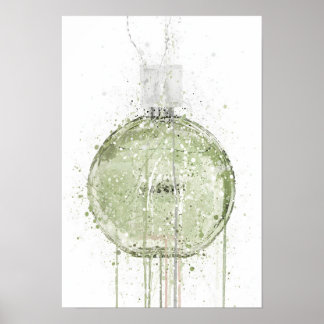 Christmas Gift Fragrance Bottle 'Spring Meadow' Poster