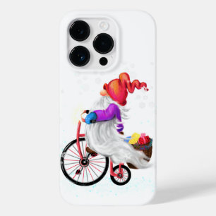 Christmas Gift Gnome with Bike and Gifts Case-Mate iPhone 14 Pro Case