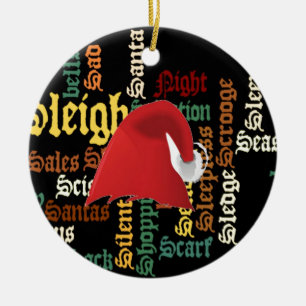 Christmas gift Have a Nice Day & a Better Night Ceramic Tree Decoration