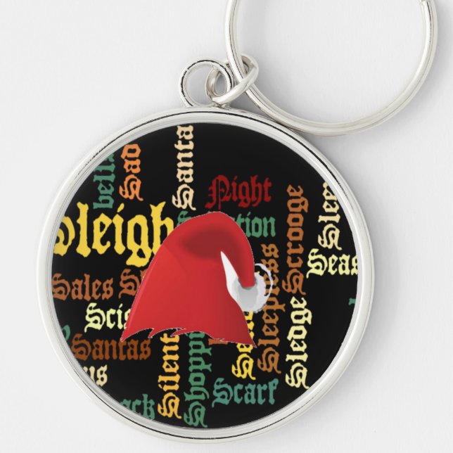 Christmas gift Have a Nice Day & a Better Night Key Ring (Front)