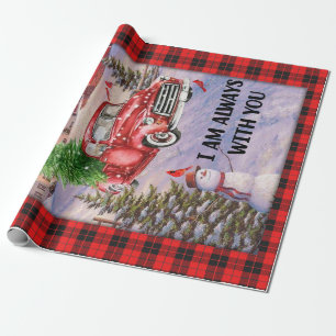 Christmas Gift I Am Always With You Wrapping Paper