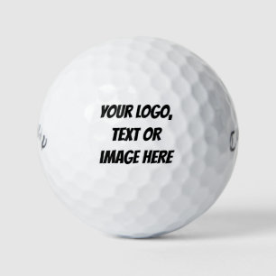 Christmas Gift Idea -  Personalised Logo Top Brand Golf Balls