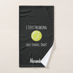 Christmas Gift Ideas For Tennis Players Funny Hand Towel