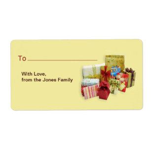 Christmas Gift Label